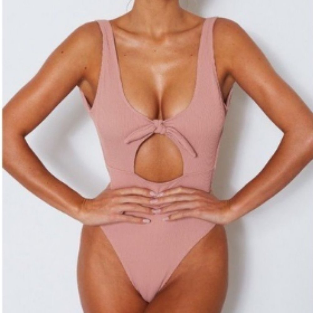 white fox boutique one piece bikini